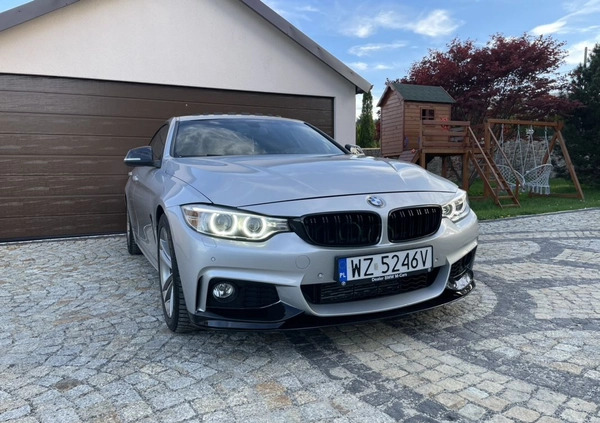BMW Seria 4 cena 89500 przebieg: 164803, rok produkcji 2015 z Skała małe 704